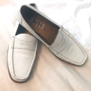 EUC Nine West Leather Loafer